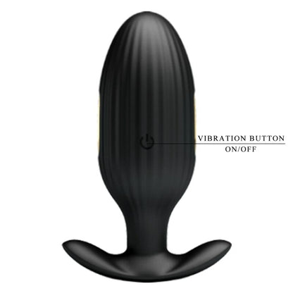 PRETTY LOVE Plug Anal Jefferson com App, Vibração e E-Stim