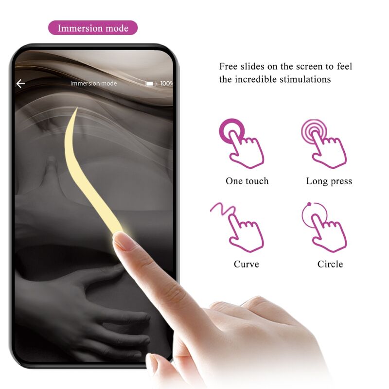 PRETTY LOVE Plug Anal Jefferson com App, Vibração e E-Stim