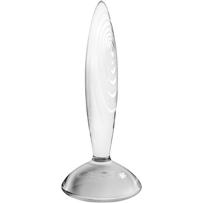 Satisfyer Plug Anal de Vidro Borossilicato para Termoterapia.