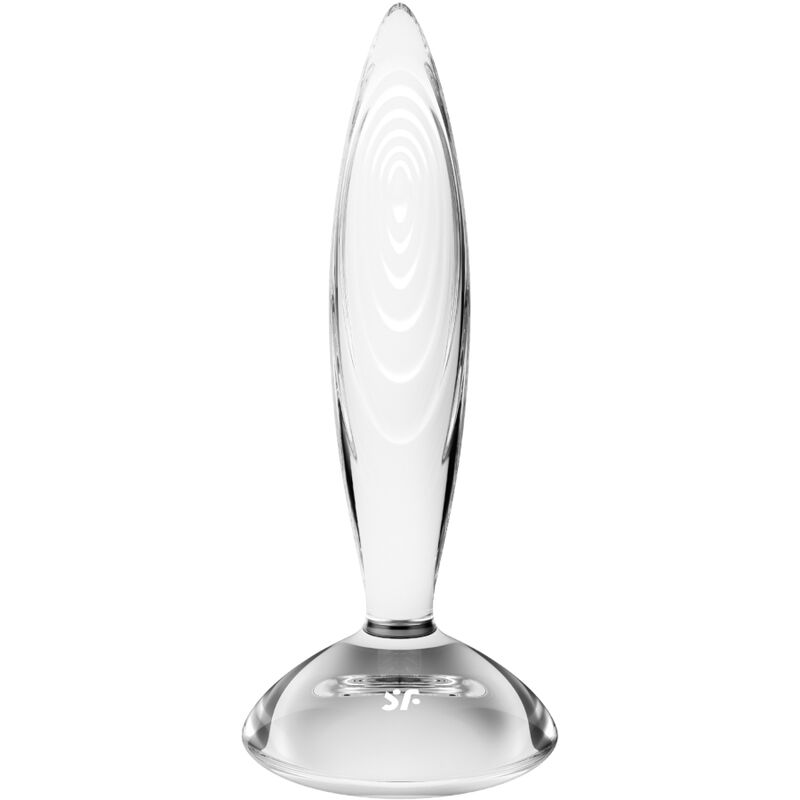 Satisfyer Plug Anal de Vidro Borossilicato para Termoterapia.