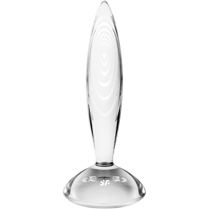 Satisfyer Plug Anal de Vidro Borossilicato para Termoterapia.