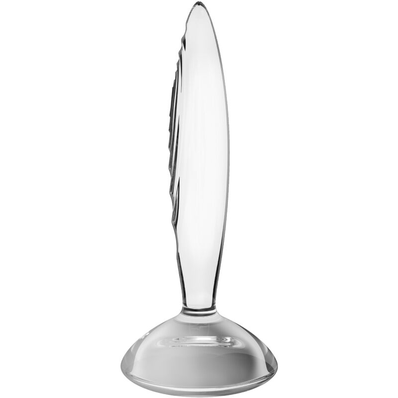 Satisfyer Plug Anal de Vidro Borossilicato para Termoterapia.