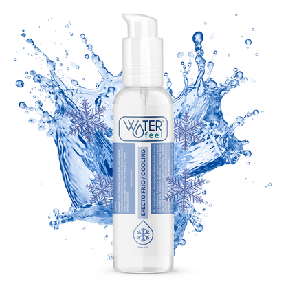 Frasco de WATERFEEL Lubrificante Efeito Frio 150ml para prazer e massagem