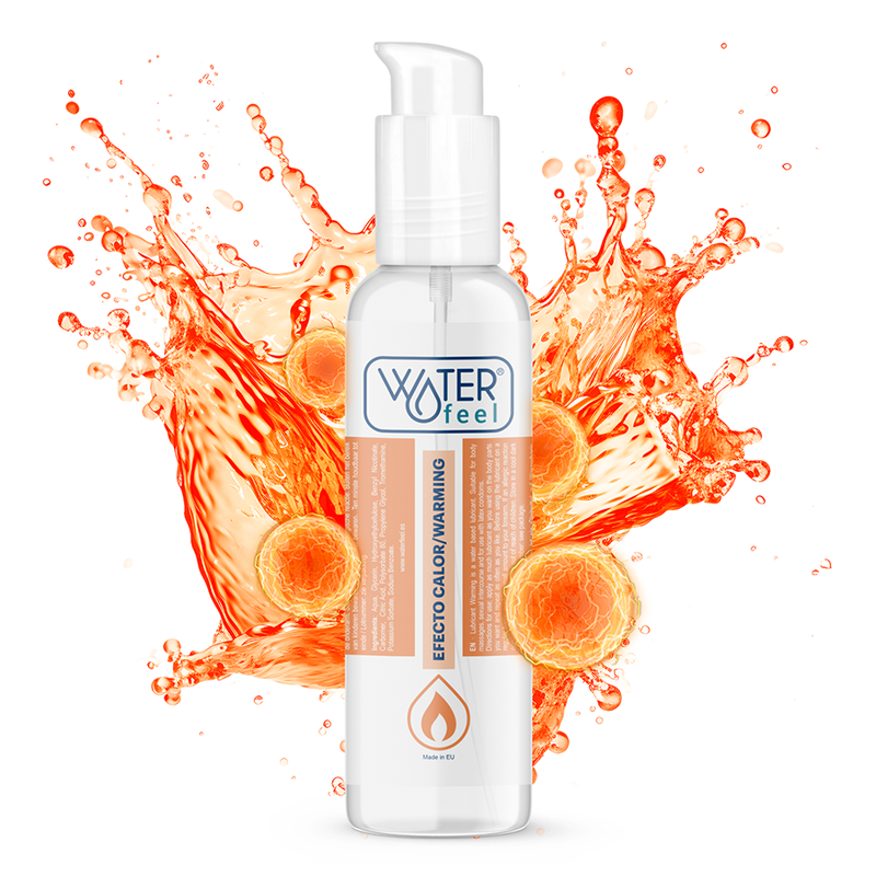 Waterfeel Lubrificante de Efeito Calor 150ml para prazer e conforto.