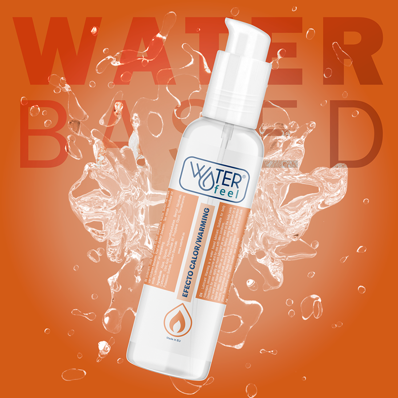 Waterfeel Lubrificante de Efeito Calor 150ml para prazer e conforto.