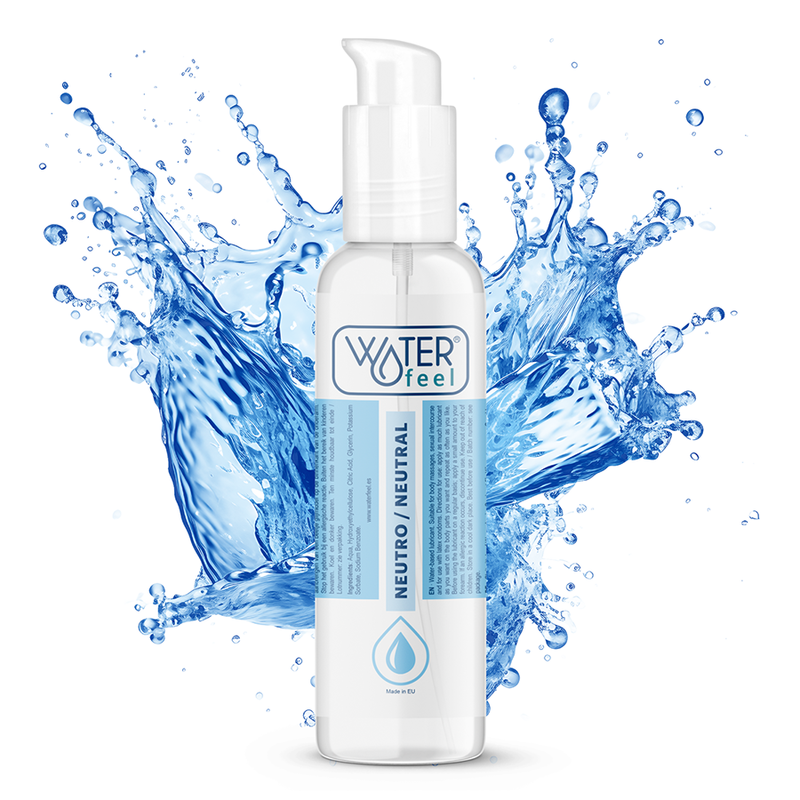 WATERFEEL Lubrificante Natural 175 ML para prazer íntimo e massagens.