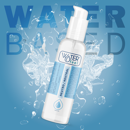 WATERFEEL Lubrificante Natural 175 ML para prazer íntimo e massagens.