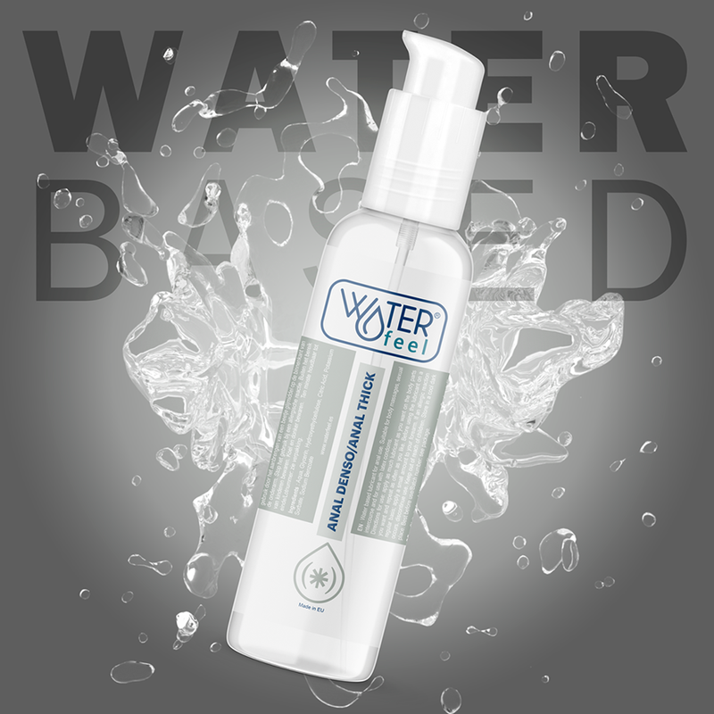 WATERFEEL Lubrificante Anal Íntimo Base Água 150 ML para conforto e prazer