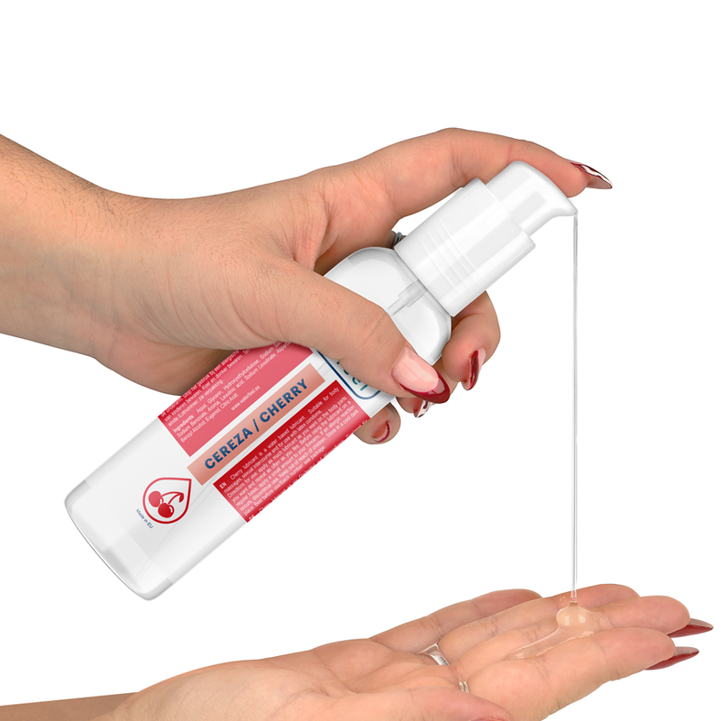 WATERFEEL Lubrificante Cereja Base Água 175 ML, embalagem e detalhes do produto para higiene íntima e prazer.