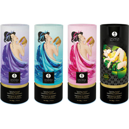 Shunga Sais de Banho Tentações do Oceano 500g para relaxamento sensual