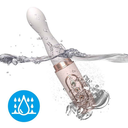ROTADOR VIBRADOR E MÁQUINA TELESCÓPICA AUTOMÁTICA AMARELO