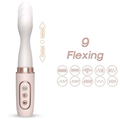 ROTADOR VIBRADOR E MÁQUINA TELESCÓPICA AUTOMÁTICA AMARELO
