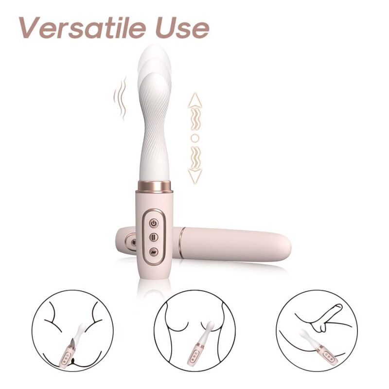 ROTADOR VIBRADOR E MÁQUINA TELESCÓPICA AUTOMÁTICA AMARELO