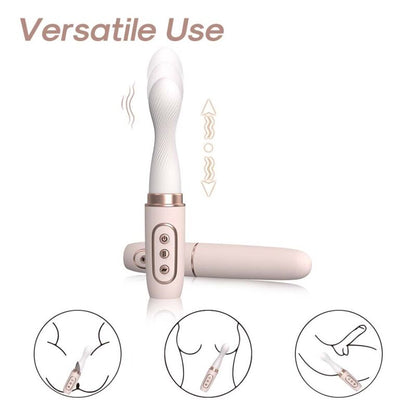 ROTADOR VIBRADOR E MÁQUINA TELESCÓPICA AUTOMÁTICA AMARELO
