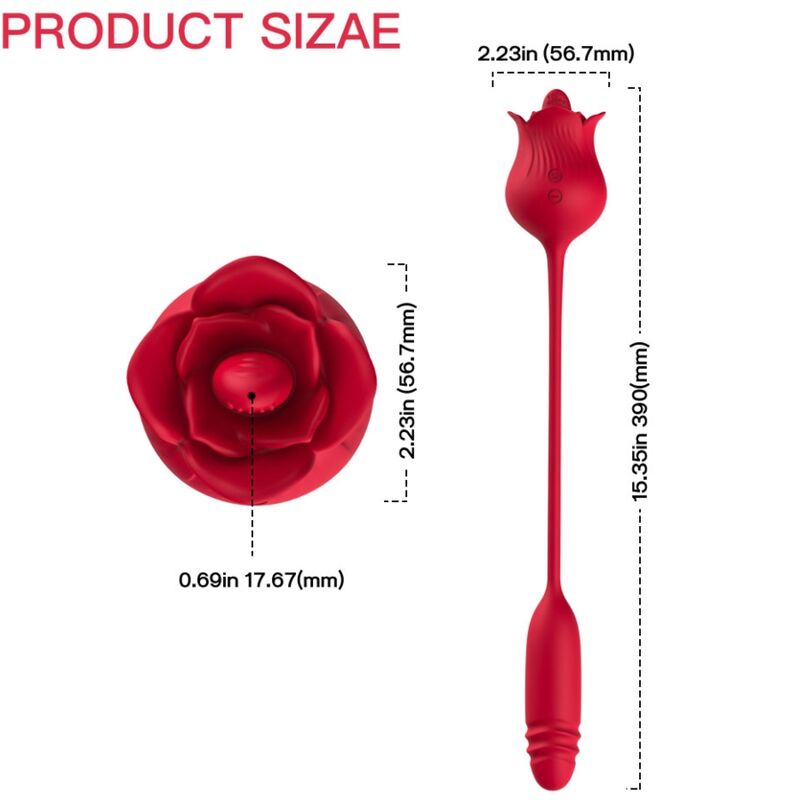 Close-up do ARMONY Vibrador Estimulador Clitoriano Rosa, mostrando o design de sucção e o formato floral.