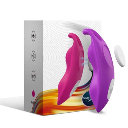 Calcinha vibratória ARMONY Honeybee com controle remoto e estimulação G-Spot, na cor roxa.