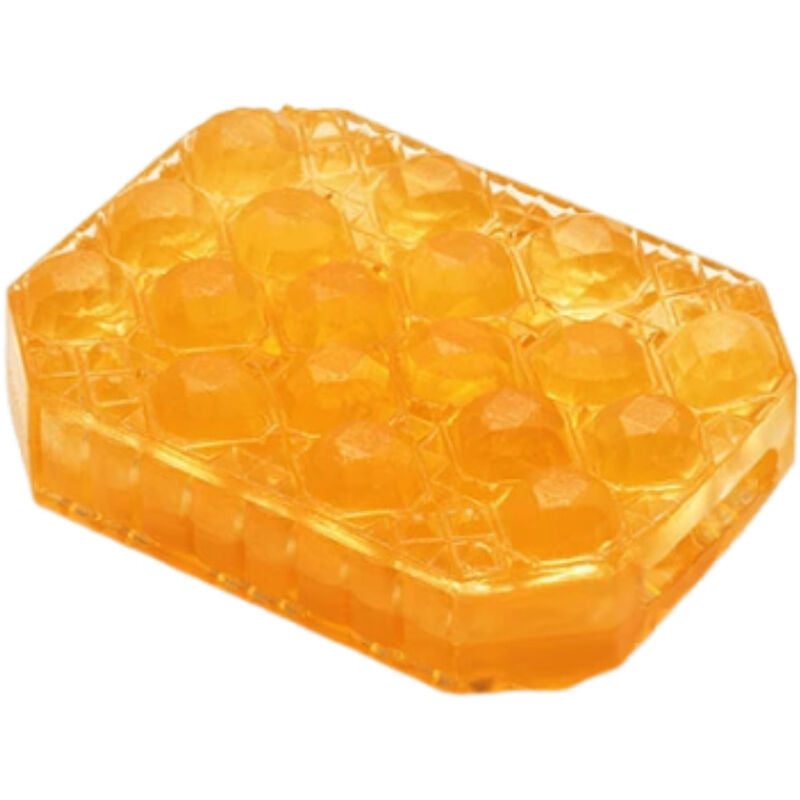 TENGA Estimulador Sensorial UNI Topaz Unissexo, com textura de cortes redondos contínuos para estimulação erótica.