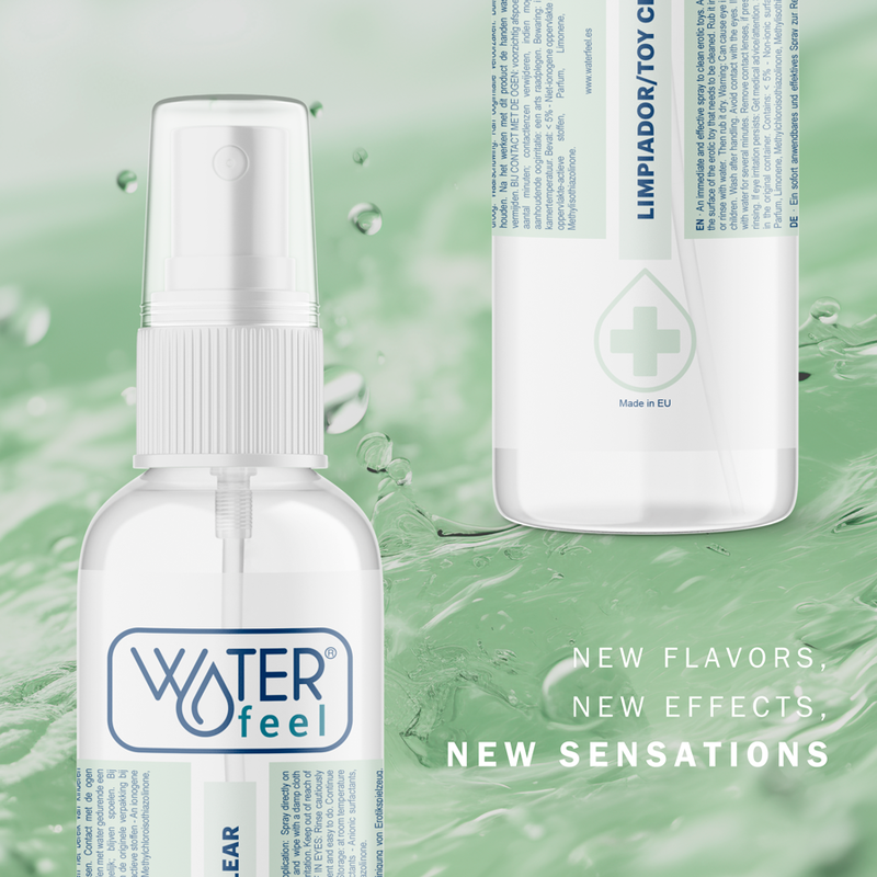 WATERFEEL Limpador de Brinquedos Estéril 150 ML para higiene e desinfecção de brinquedos eróticos