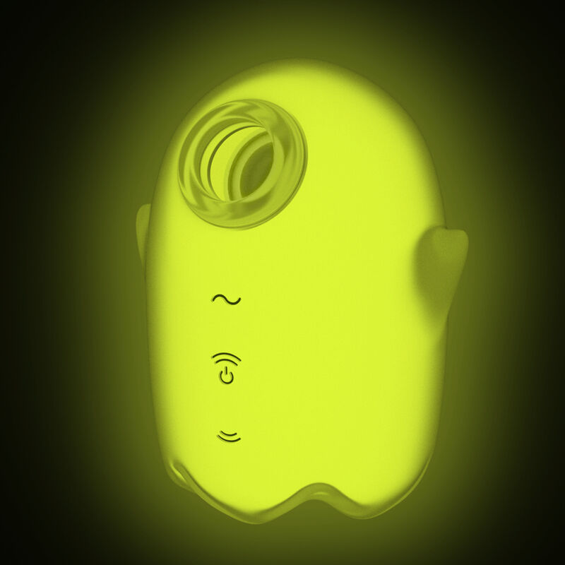 Glowing Ghost Vibrador Air Pulse Brilha no Escuro