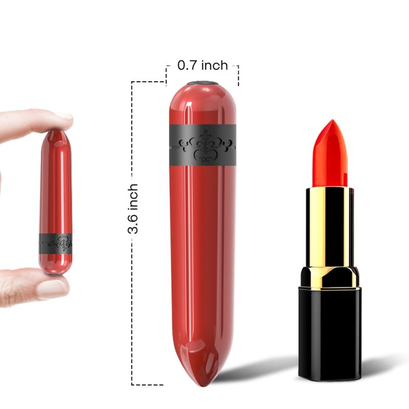 ARMONY Foguete Vibrador Bala com Controlo Remoto Fúcsia, mostrando seu design compacto e cor vibrante.