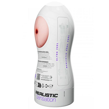 Close-up do Masturbador Masculino ALIVE Maxi Flex Anal Tamanho L, mostrando a sua textura realista e design ergonómico.