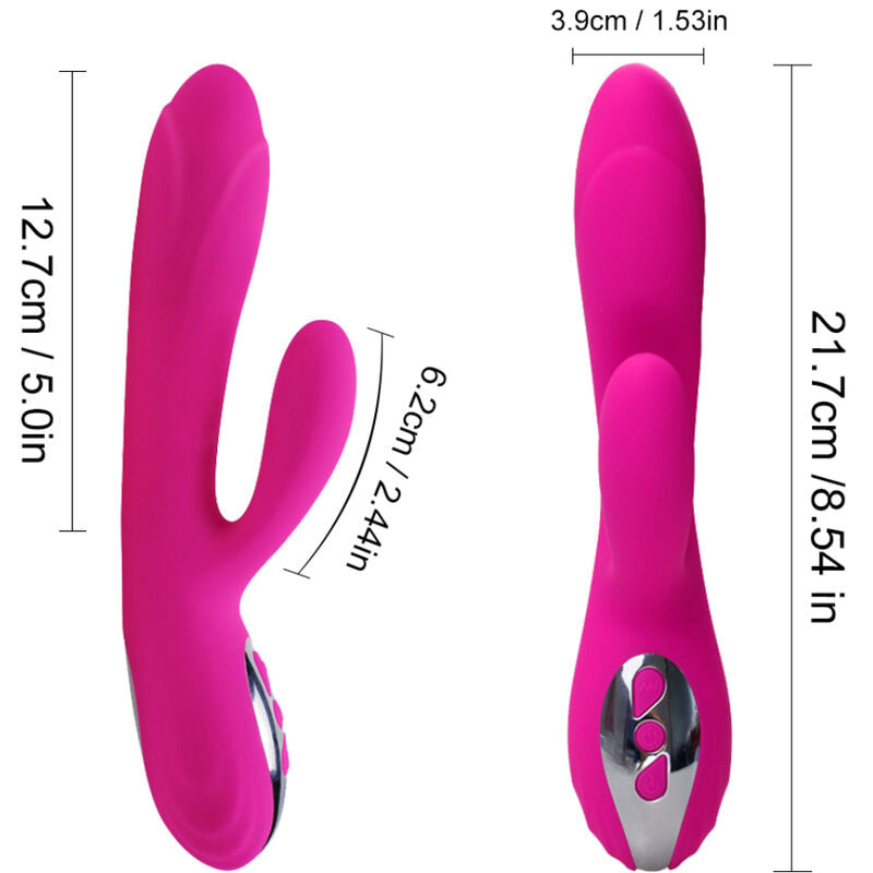 Armony Vibrador e Estimulador Flexível com Efeito de Calor e 10 Padrões de Vibração