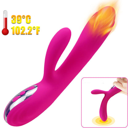 Armony Vibrador e Estimulador Flexível com Efeito de Calor e 10 Padrões de Vibração