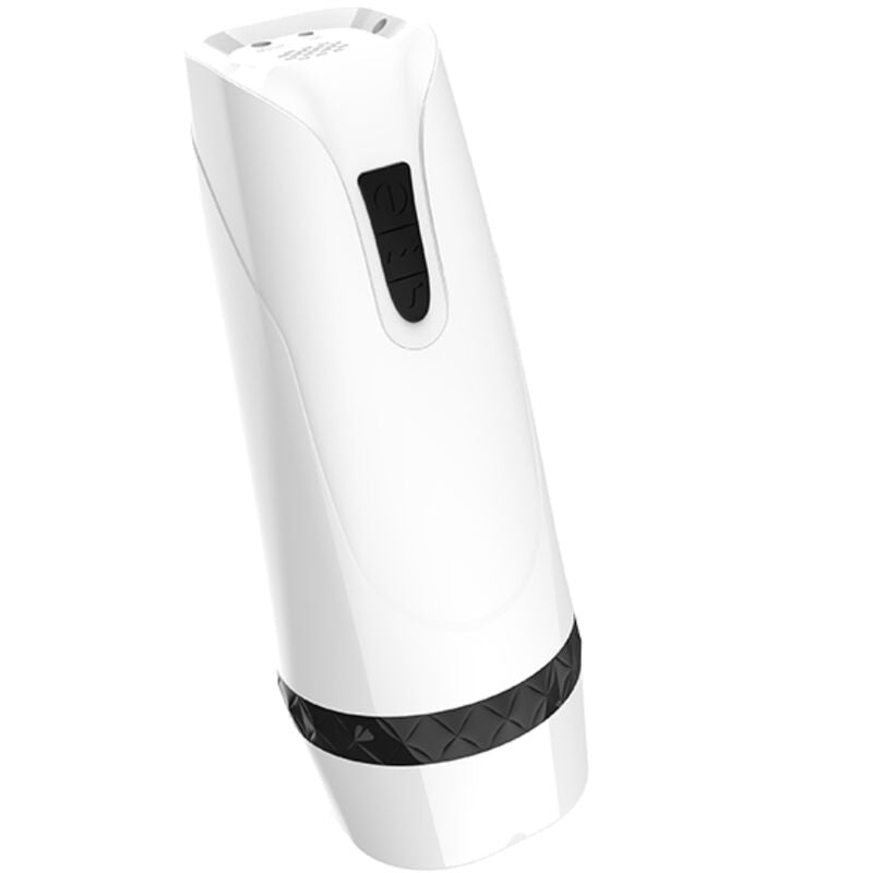 Masturbador Vibratório Vaginal ARMONY com Voz Erótica, detalhe da textura e design.