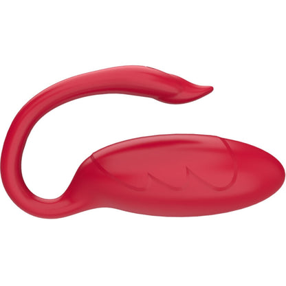 Vibrador Bird para casais Armony vermelho, em silicone, com design ergonómico.