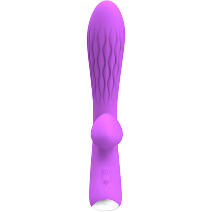 Vibrador Chelsea e Estimulador Flexível Armony Violeta com 36 modos de vibração