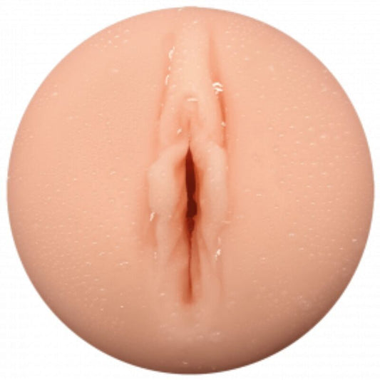 Masturbador Masculino ALIVE Maxi Flex Vaginal Realista L, detalhe da abertura e textura.