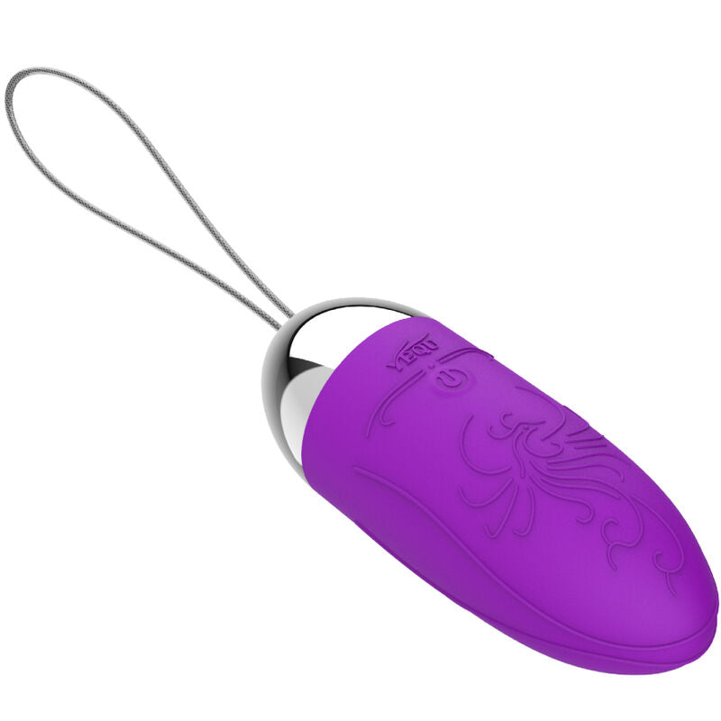 Armony Ovo Vibratório Phoenix com Controle Remoto Violeta em detalhe.