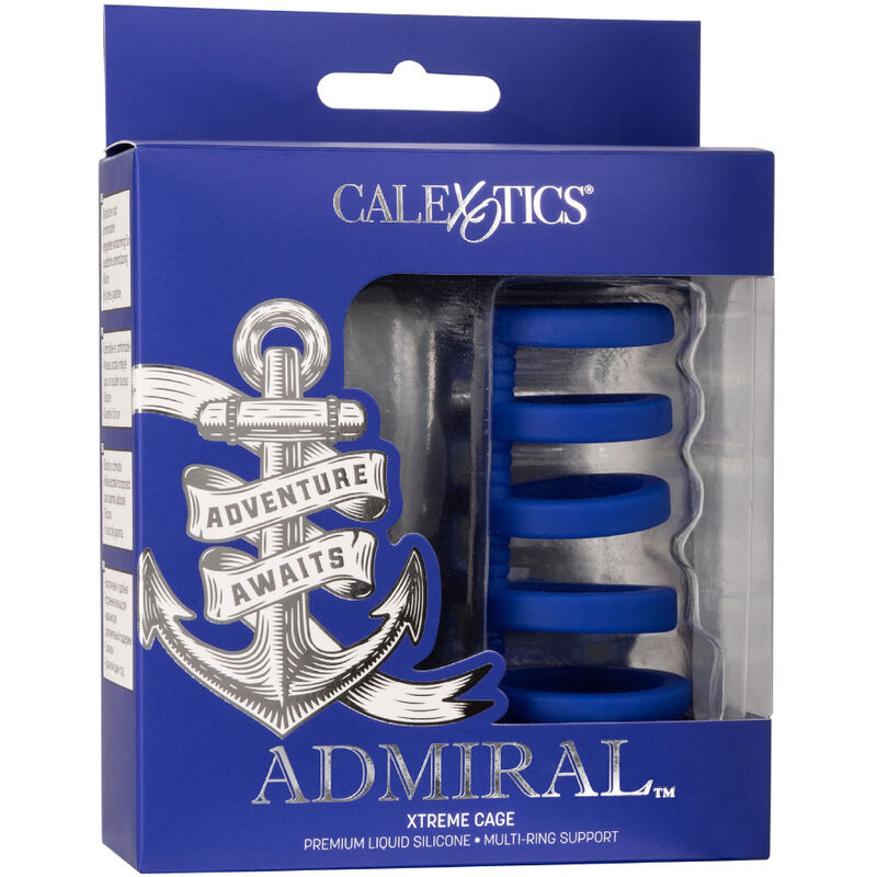Gaiola Peniana Admiral Xtreme Azul