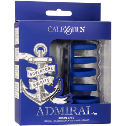 Gaiola Peniana Admiral Xtreme Azul