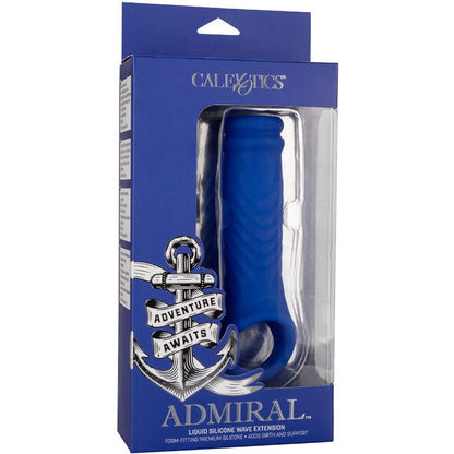 Manga para o Pénis Admiral Wave em Silicone Líquido Azul