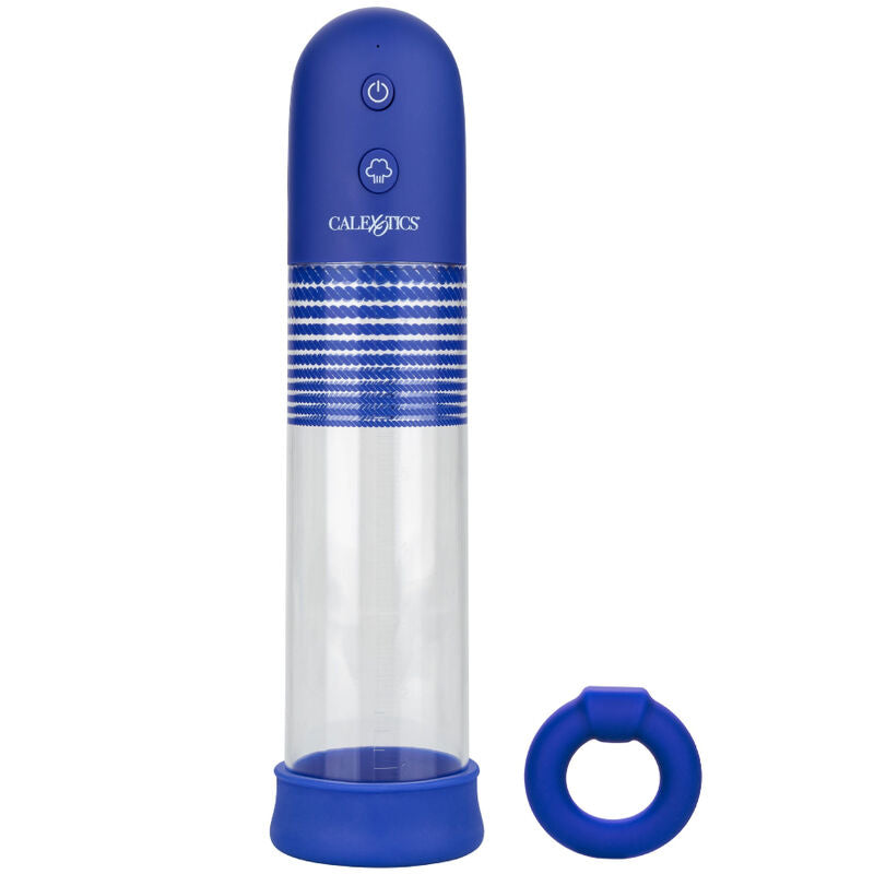 Kit Bomba Peniana Recarregável Automática com Anel Intensificador