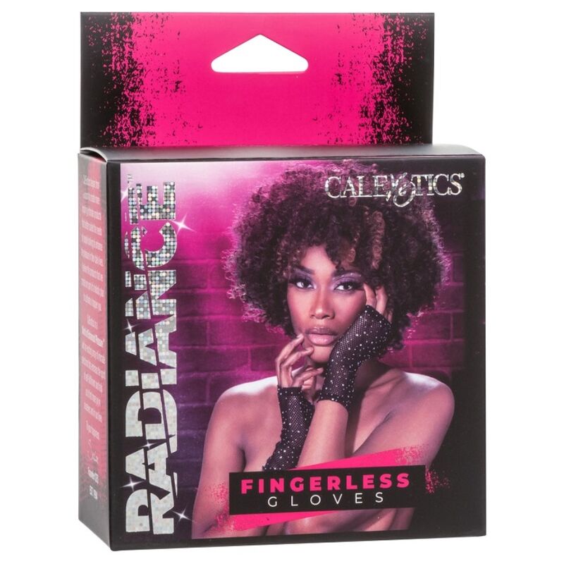 Luvas Sem Dedos Radiance com Strass