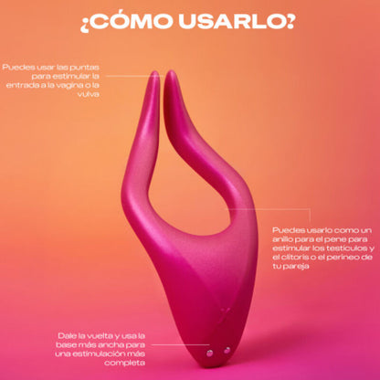 DUREX Brinquedo Multi-Estimulador Ride & Tease com 7 modos de vibração