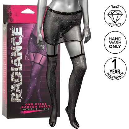 Lingerie Saia com Ligas e Meias Radiance