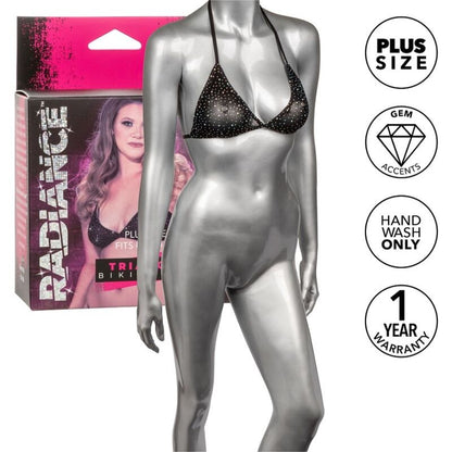 Top de Biquíni Radiance Triângulo Plus Size