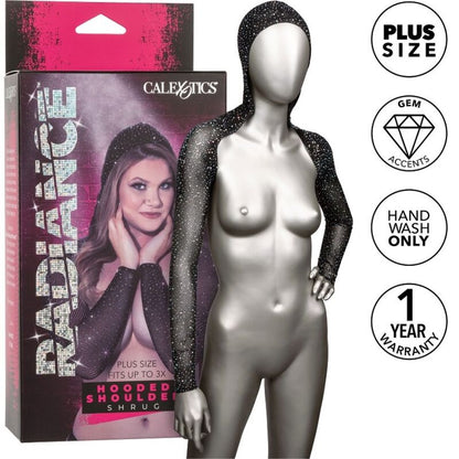 Shrug com Capuz Radiance Plus Size