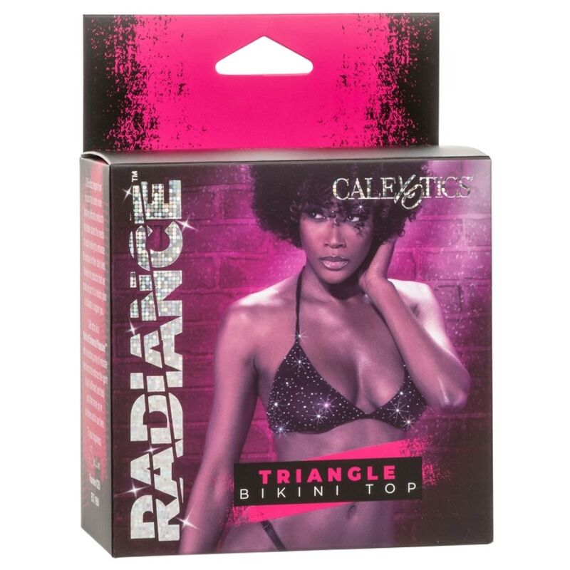 Top de Biquíni Triângulo Radiance com Strass