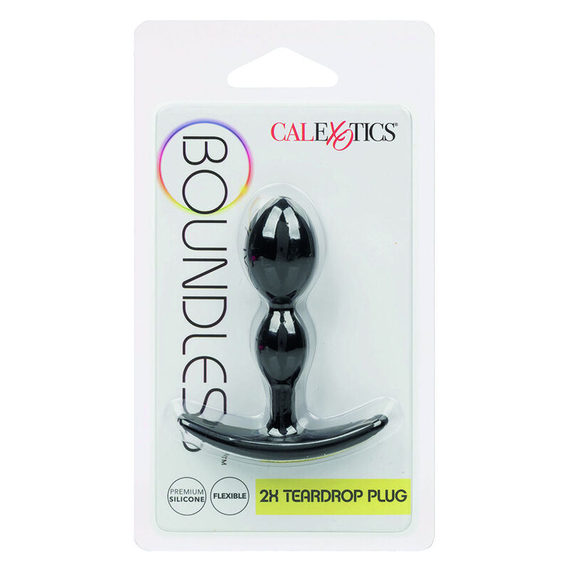 Plug Anal Boundless em Forma de Lágrima Flexível