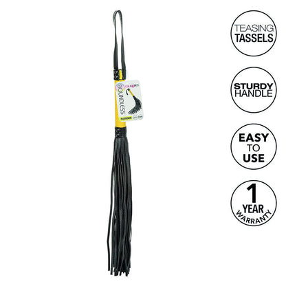 Chicote BDSM Boundless Flogger de Couro Vegano