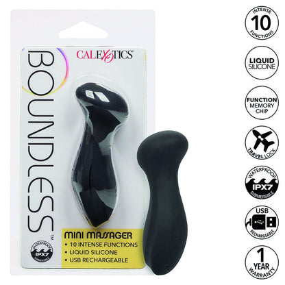 Mini Massageador Arredondado Boundless com 10 Funções