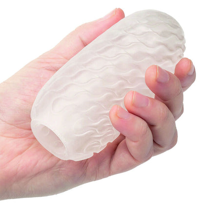 Masturbador Masculino Boundless Reversível Squishy Ball Stroker Amarelo