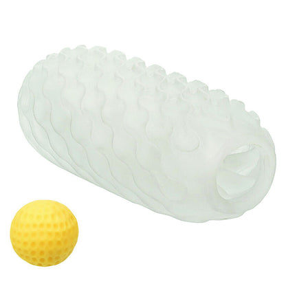 Masturbador Masculino Reversível Boundless com Bola Compressível Cinza