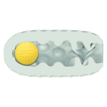 Masturbador Masculino Reversível Boundless com Bola Compressível Cinza