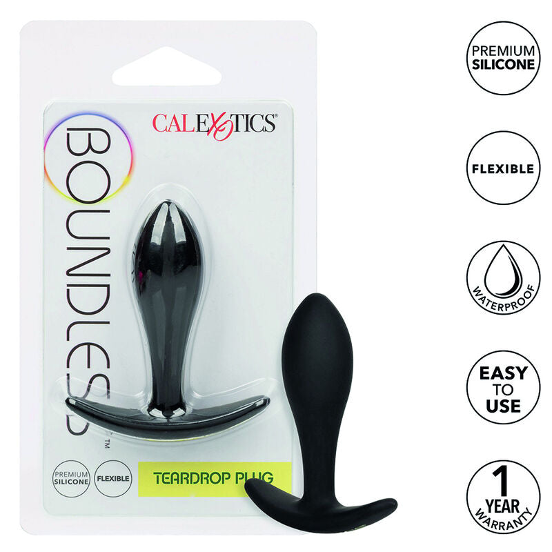 Plug Anal de Lágrima Flexível Boundless