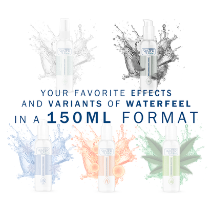 WATERFEEL Lubrificante Anal Íntimo Base Água 150 ML para conforto e prazer